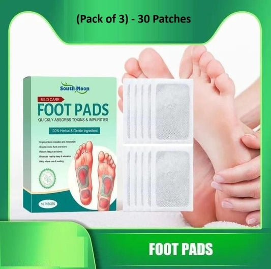 Foot Pads (Pack of 3) 30 Patches( BUY1 GET 2 FREE )